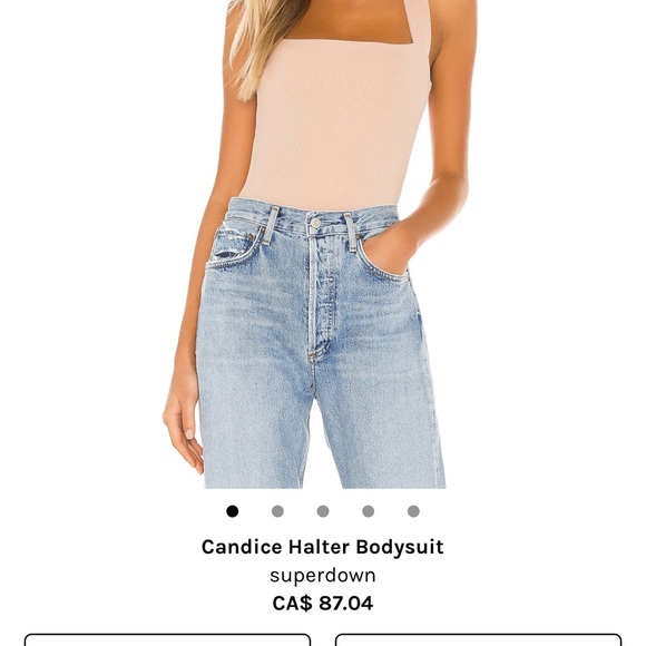 Superdown Candice bodysuit nude size xs - Picture 2 of 2